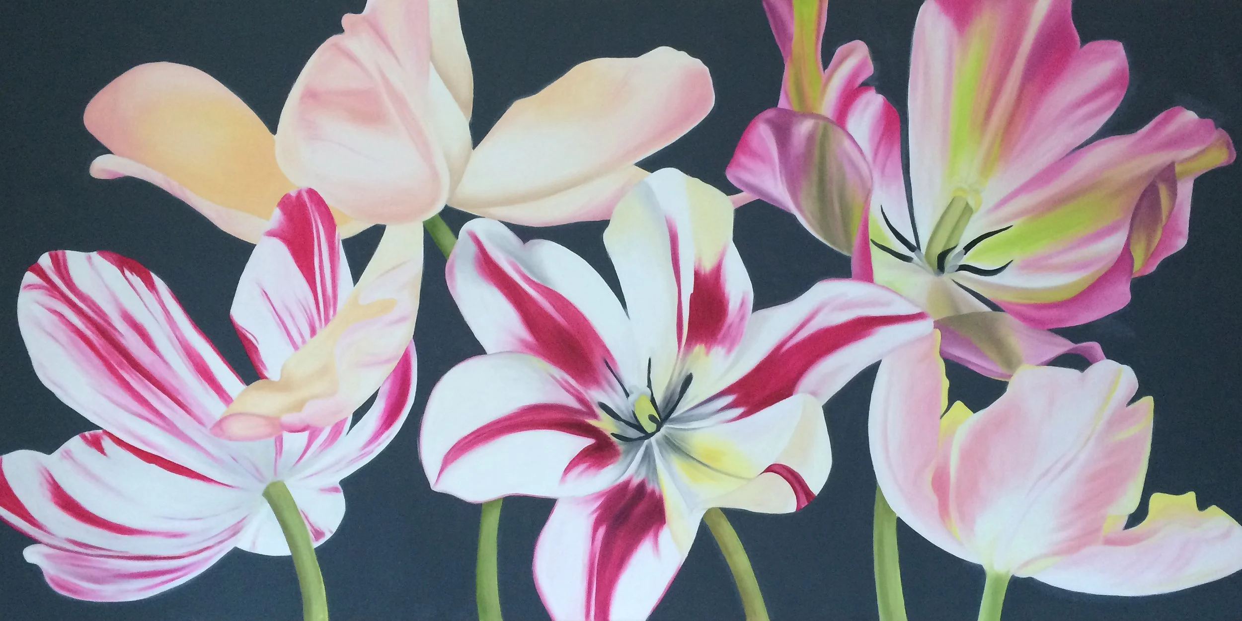 Spring Tulips (70 x 140 cm) — ILDZE OSE